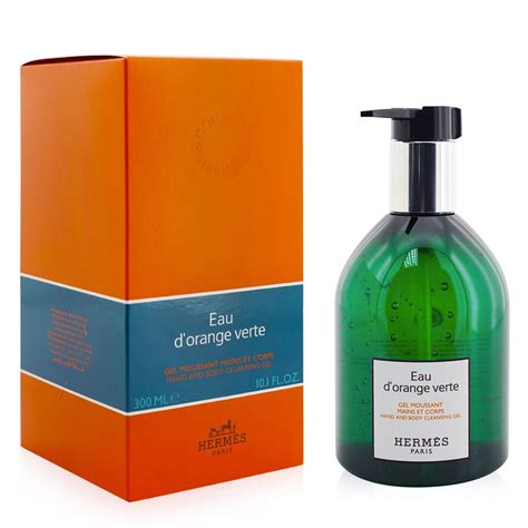 hermes hand gel|Eau d'orange verte Hand and body cleansing gel .